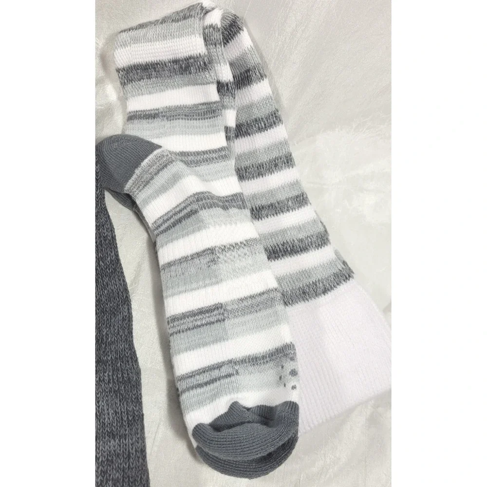 Tommie Copper 4pk Ultra & Infra WOTC Compression Socks - Gray Neutrals - XL